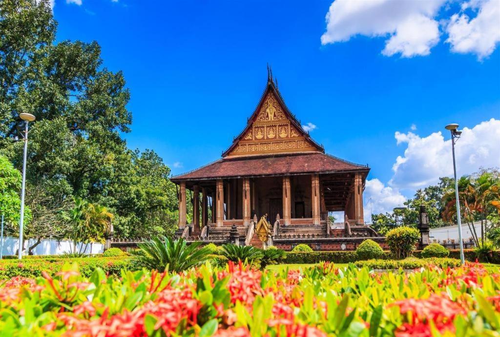 Dhavara Boutique Hotel Vientiane Esterno foto